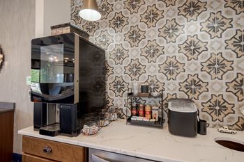 A coffee maker 
